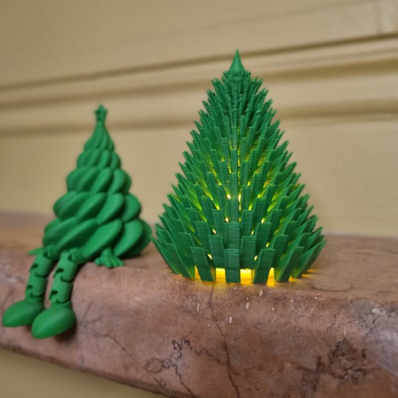 جاشمعی درخت کریسمس