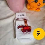 جوراب فانتزی گربه گیلاس دار