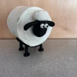 جای دستمال توالت فانتزی مدل بره ناقلا